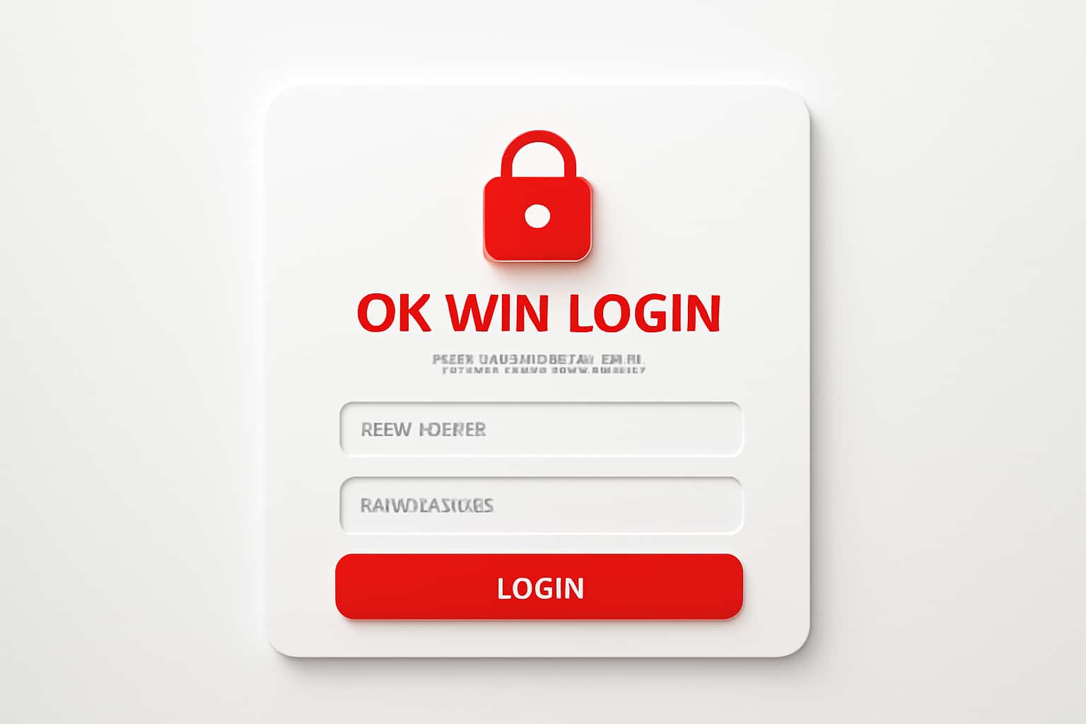 OK Win Login - Secure Access Interface