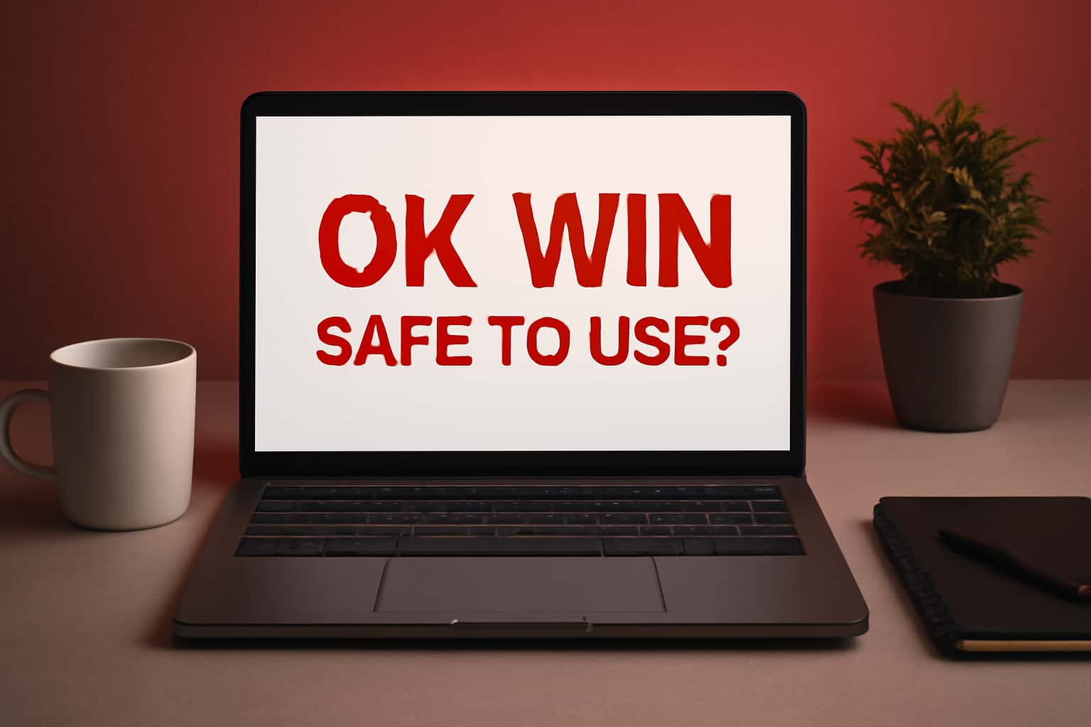 Informative visual representation of the safety analysis of OK Win.