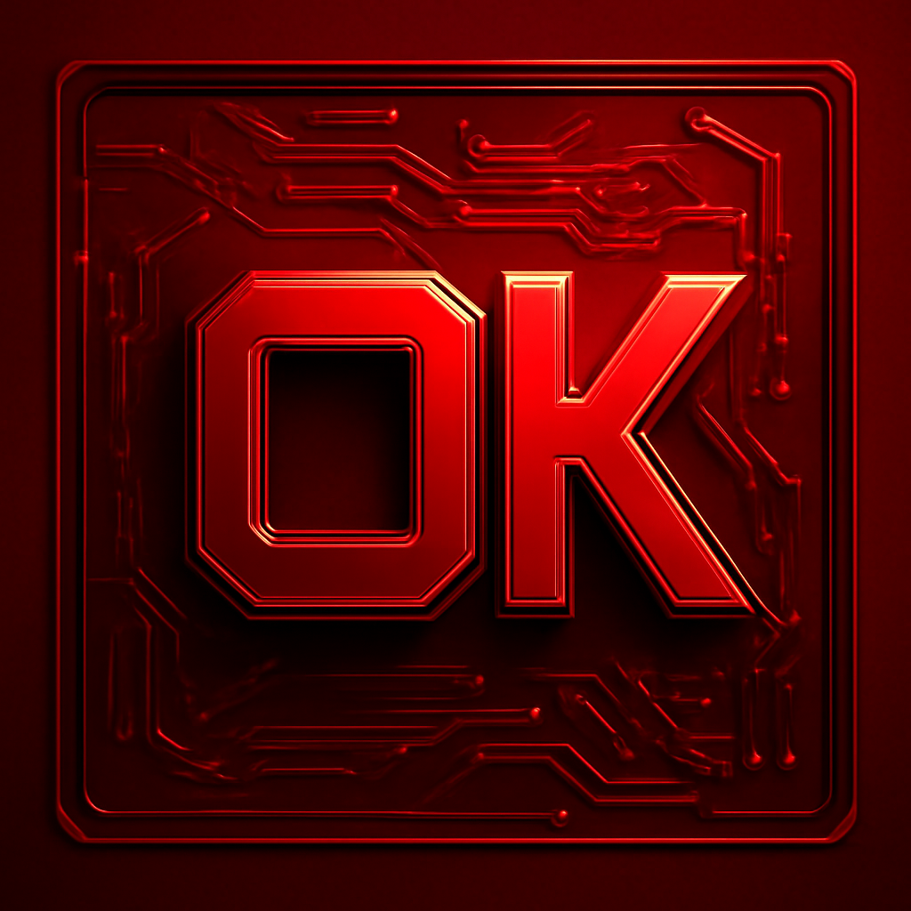 Illustration showing steps to configure settings for OK Win.