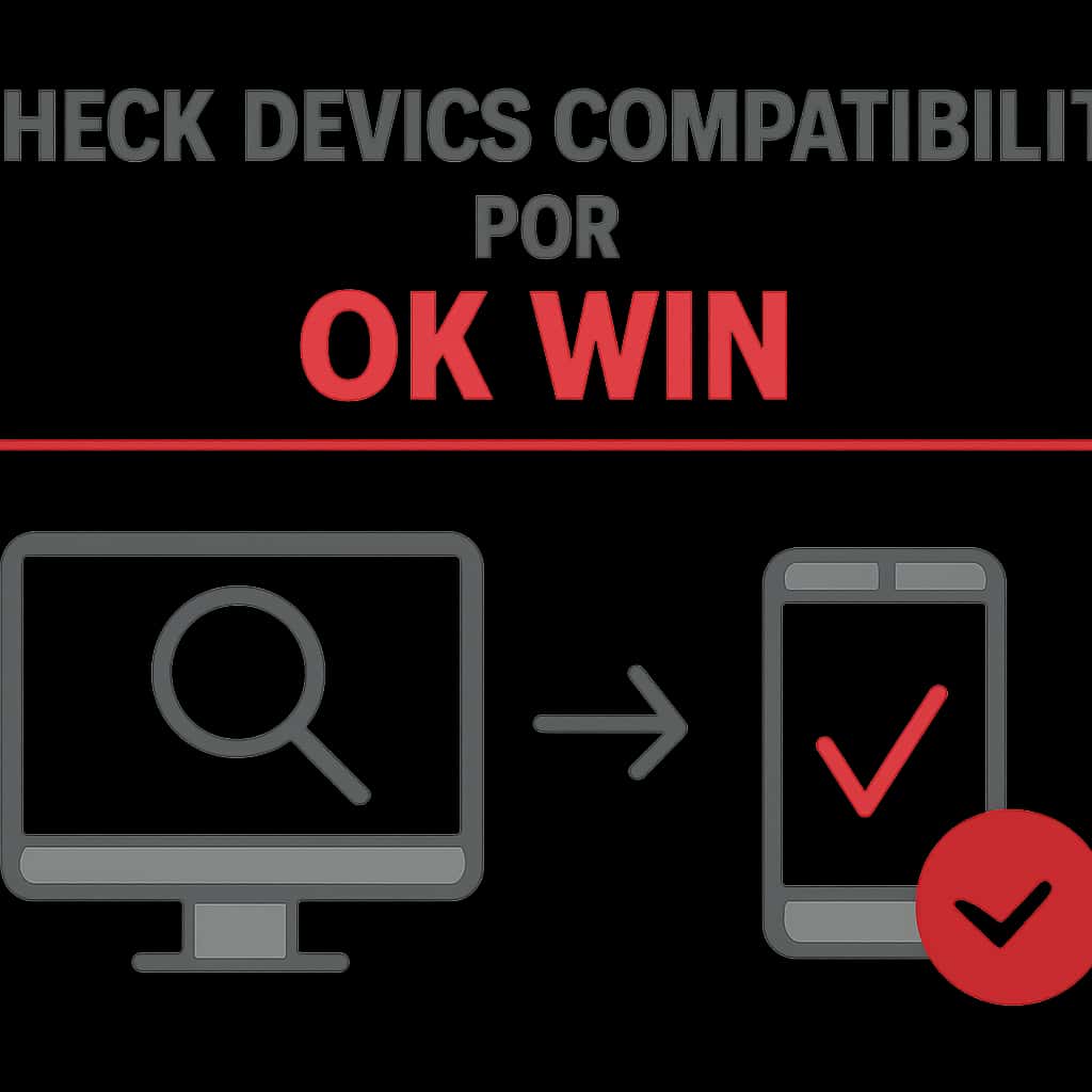 An educational diagram illustrating compatibility checks for OK Win.