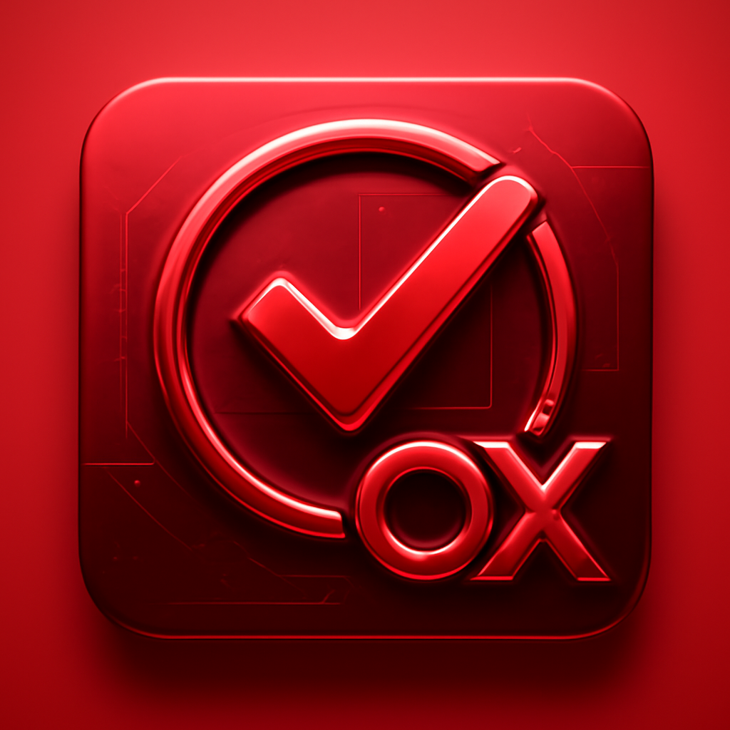 An elegant badge symbolizing OK Win Guides, focusing on assistance and support.