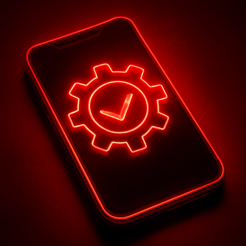 Icon representing configuration settings for OK Win.