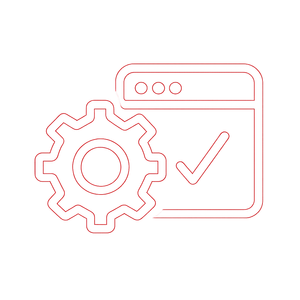 Icon representing the device requirements for OK Win app.