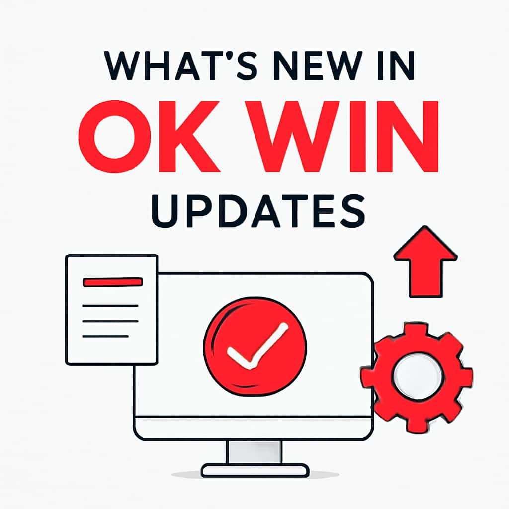 Educational diagram outlining OK Win updates.